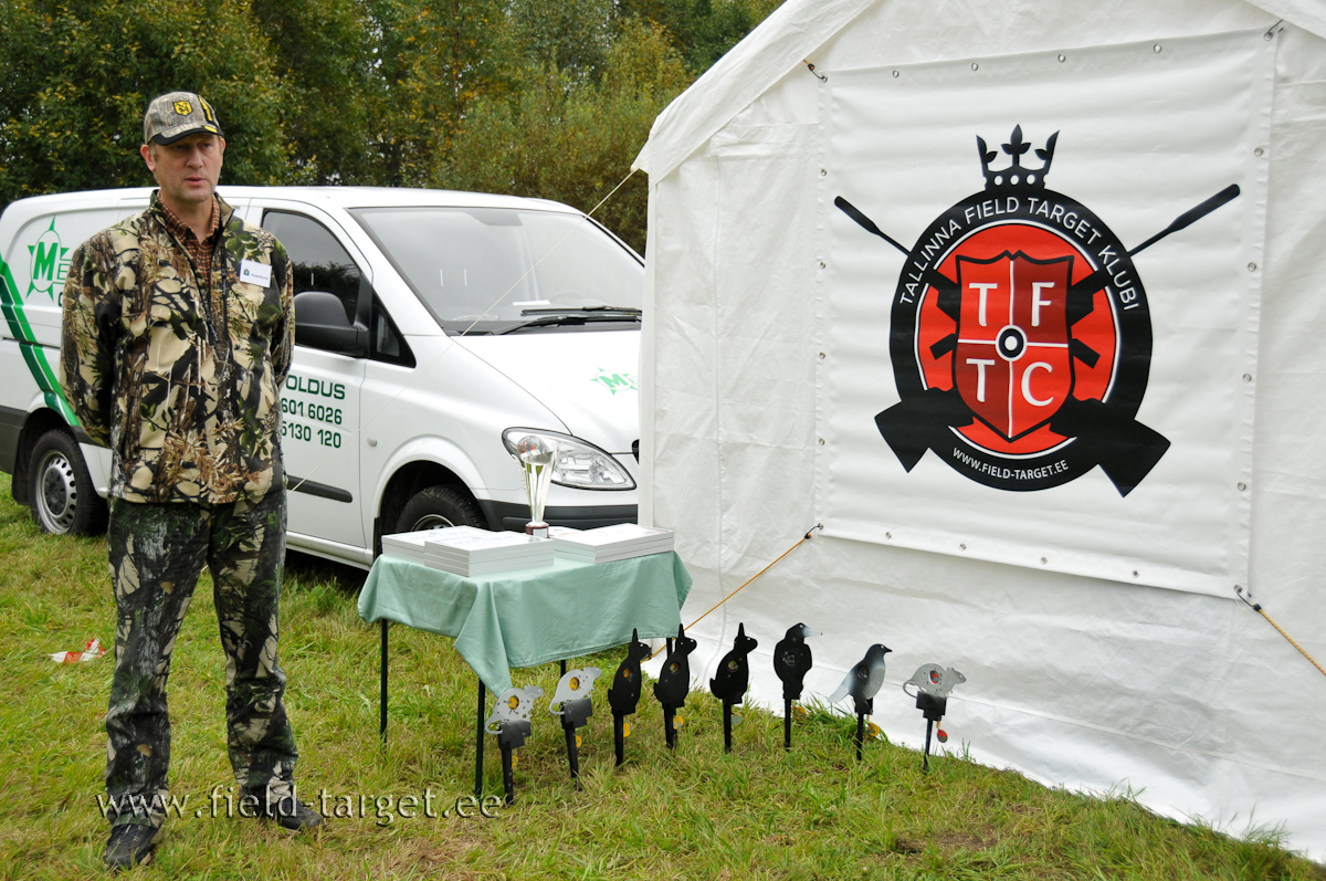 2010 Eesti Field-Target Meistrivõistluste autasustamine